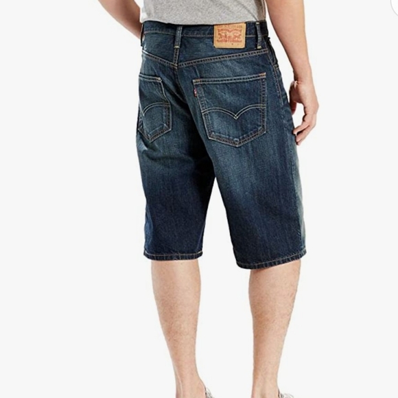 Levi's Men's 569 Loose Straight Denim Shorts - Picture 3 of 6